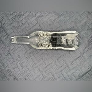 Elegant Clear Glass Art Bottle